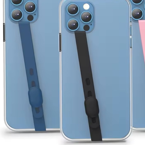 Silicone Wristband popsocket Mobile Phone Case Strap Ring Bracket Holder Hand - Picture 2 of 3